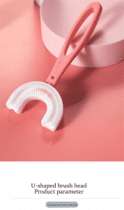 Kid's U-shape toothbrush | SPOTYMART