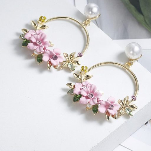 Trendy Cute Flower Earrings For Women | SPOTYMART