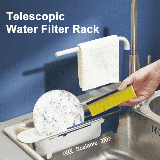 Telescopic Sink Storage Rack | SPOTYMART