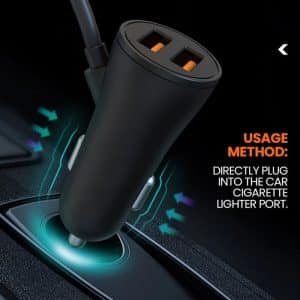 4 in 1 Front To Rear Car Charger | SPOTYMART